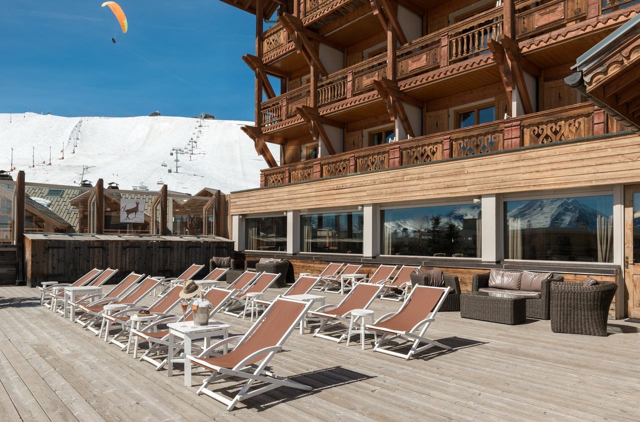 Hotel Au Chamois D'Or By Les Etincelles Alpe d'Huez Luaran gambar